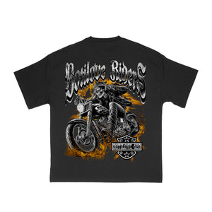 EASY RIDER BACK T-SHIRT BLACK