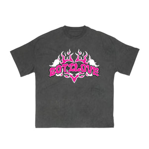 4 EVER LOVE T-SHIRT STONE WASH