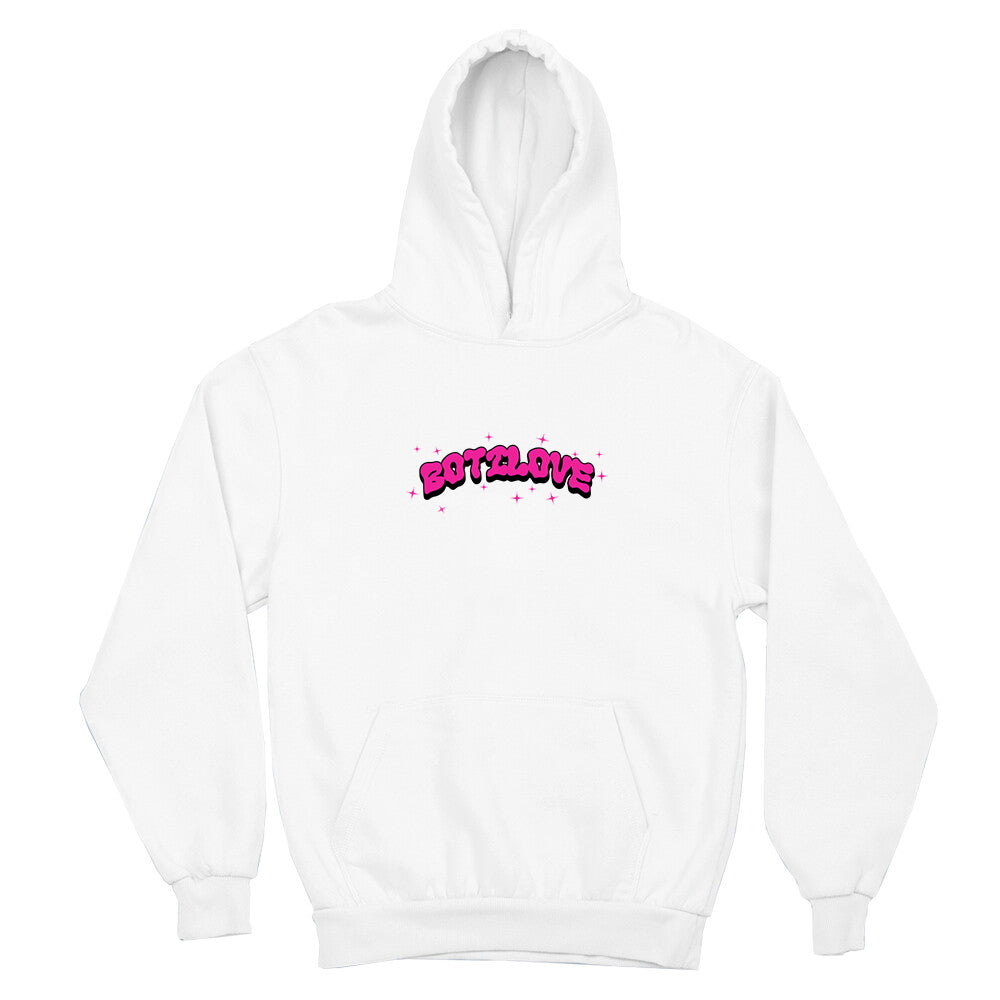 <3 HOODIE WHITE