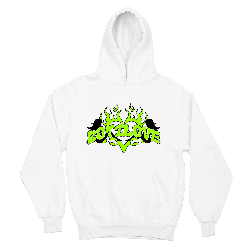 4 EVER LOVE HOODIE WHITE