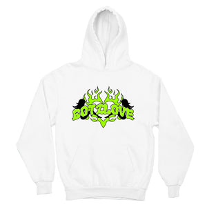 4 EVER LOVE HOODIE WHITE