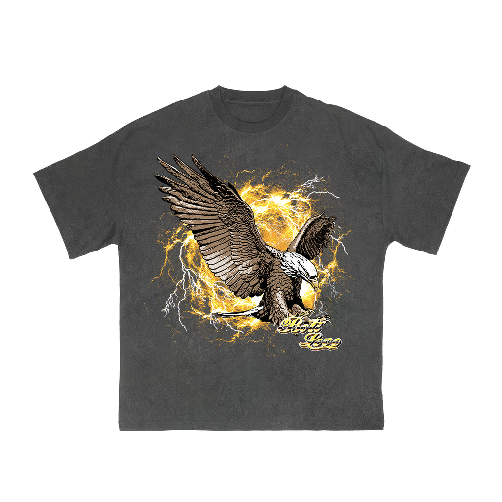 BOTILV EAGLE VINTAGBLACK T-SHIRT