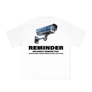 REMINDER WHITE T-SHIRT