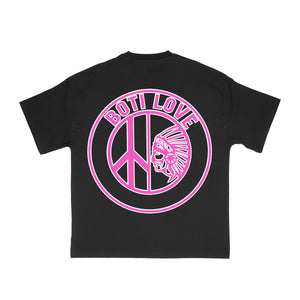 BOTILV PINK T-SHIRT BLACK