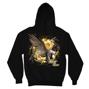 BOTILV EAGLE BLACK HOODIE