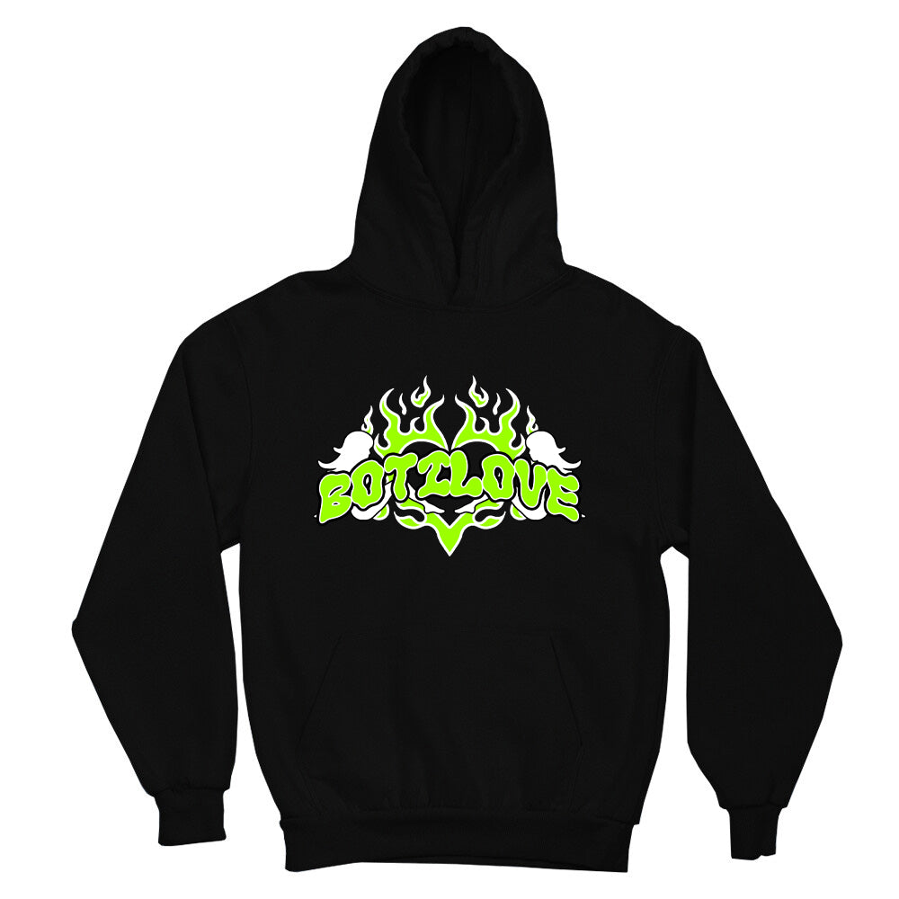 NO PANIC HOODIE BLACK