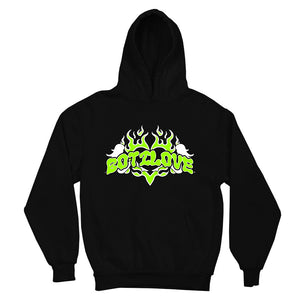 NO PANIC HOODIE BLACK