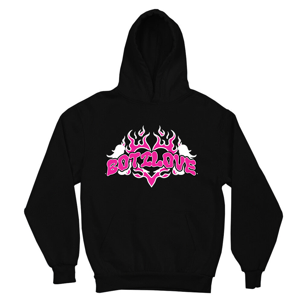 4 EVER LOVE HOODIE BLACK