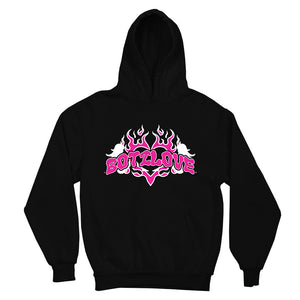 4 EVER LOVE HOODIE BLACK