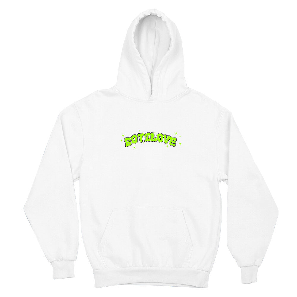 <3 HOODIE WHITE
