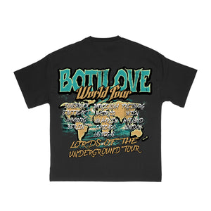 BOTILOVE WORLD TOUR T-SHIRT BLACK