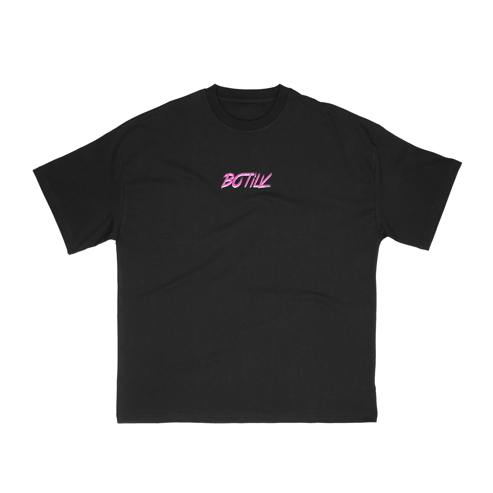 BOTILV PINK T-SHIRT BLACK