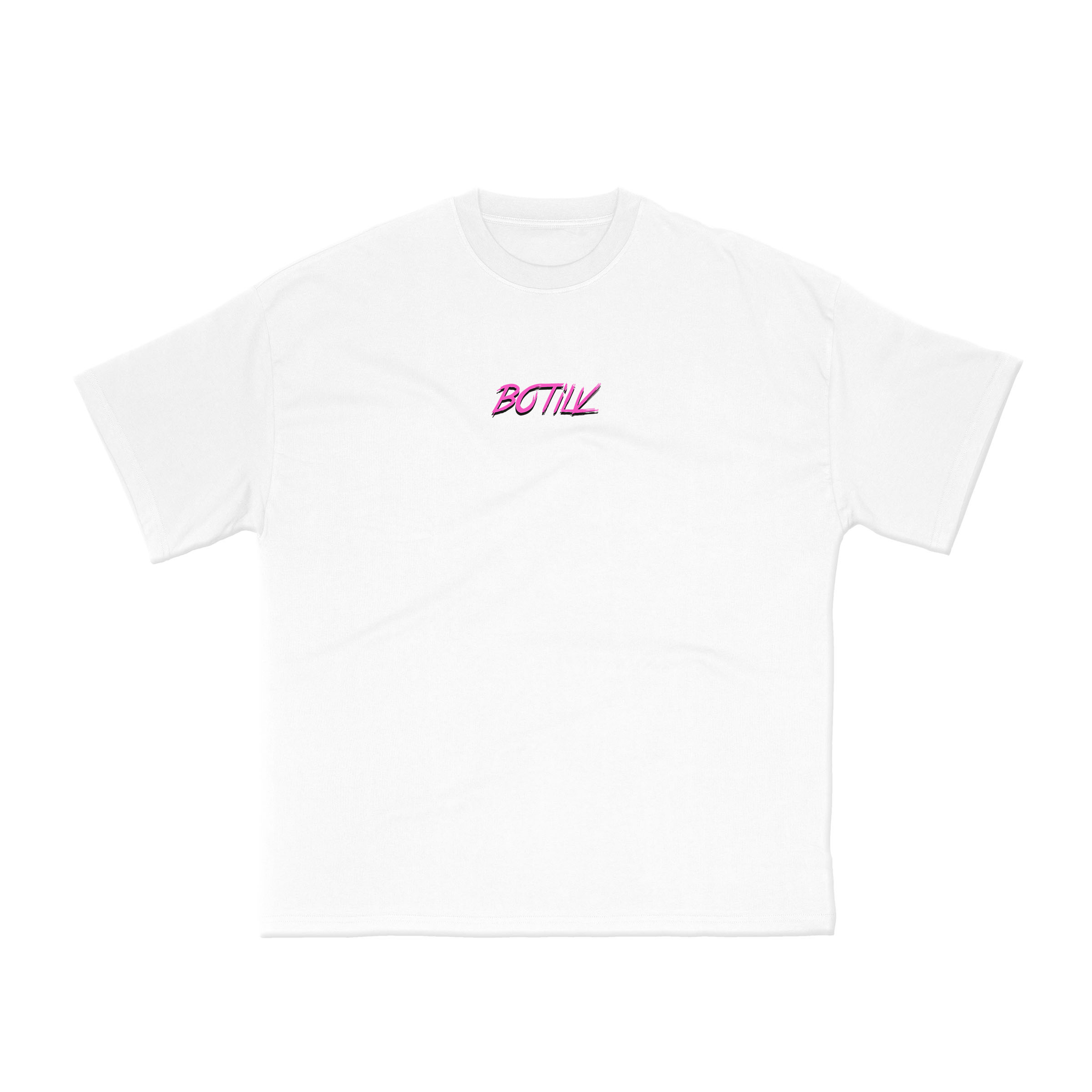 BOTILV PINK T-SHIRT WHITE