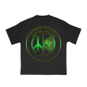 REAL BADMAAAN BOTILOVE T-SHIRT BLACK