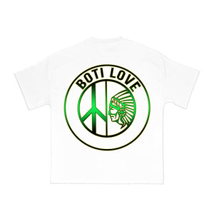 REAL BADMAAN BOTILOVE WHITE T-SHIRT